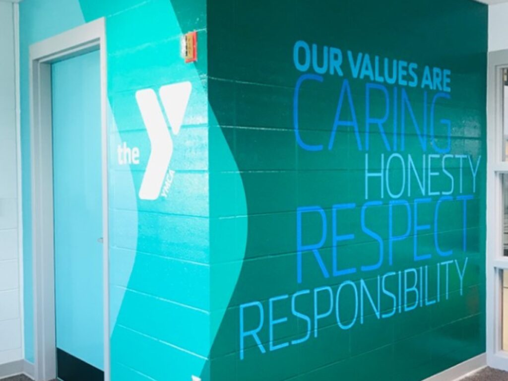 YMCA - Custom Vinyl Wall Graphics | Graphic House, Inc.