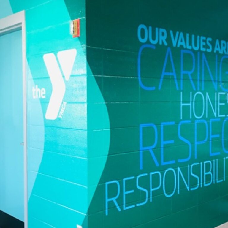 YMCA Custom Vinyl Wall Graphics Graphic House, Inc.